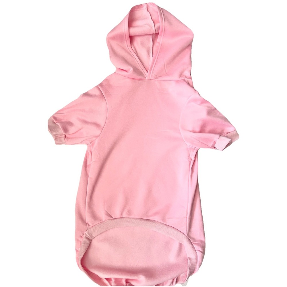 Dog Hoodie Love Dad  XX-Large Pink Sweatshirt Winter Clothing Pet Supplies - Picture 4 of 8